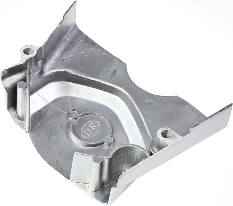 Rawsomes Engine Motor Chain Cover Sprocket Side Guard Compatible with Taotao 125cc 110cc ATV 90cc 70cc 50cc Quad Dirt Bike Buggy Kazuma Sunl Roketa Coolster Meerkat (Silver) - Image 4